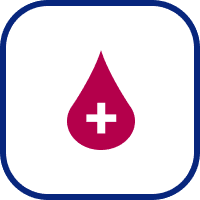 Blood droplet icon